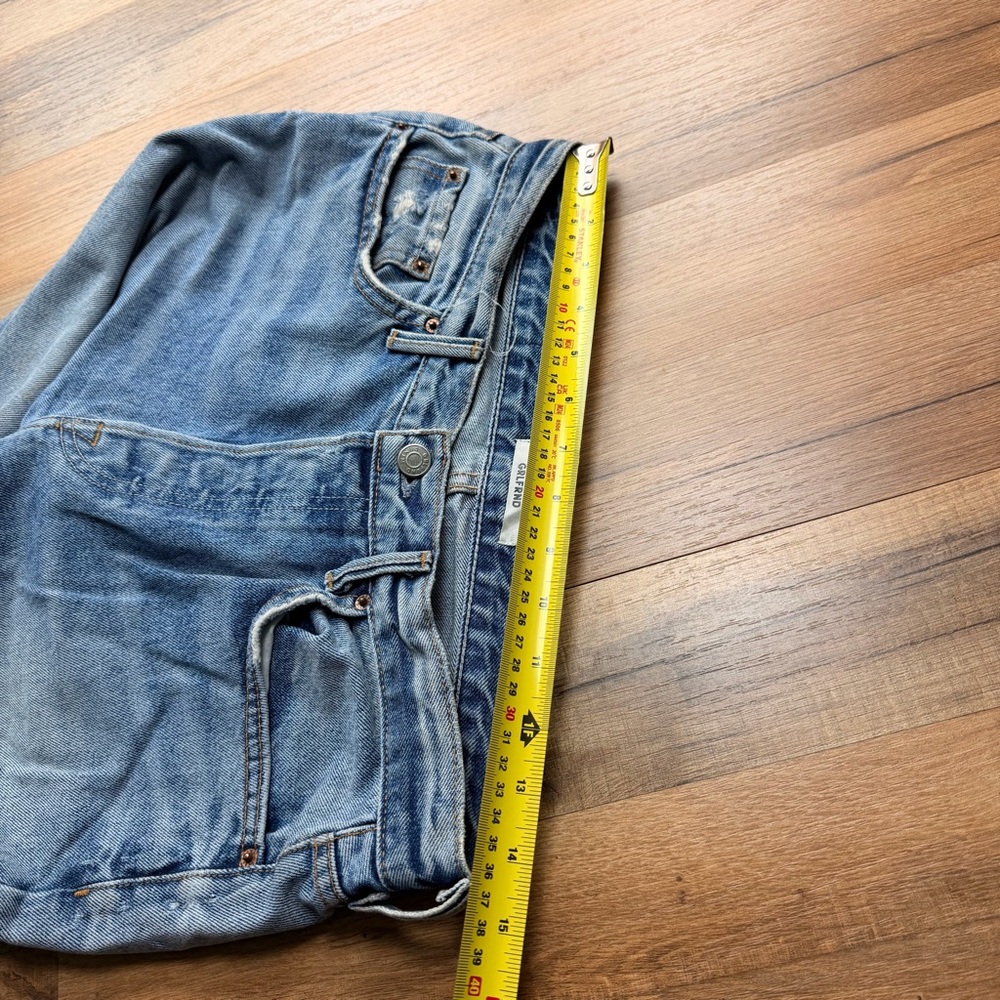 GRLFRND Karolina Wo’s Size 28 High Waist Skinny Jeans Distressed  Relaxed Length - Picture 6 of 9